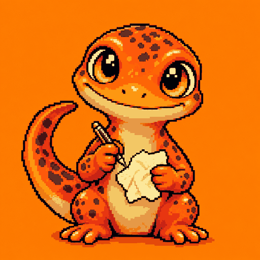Napkin Note Newt logo